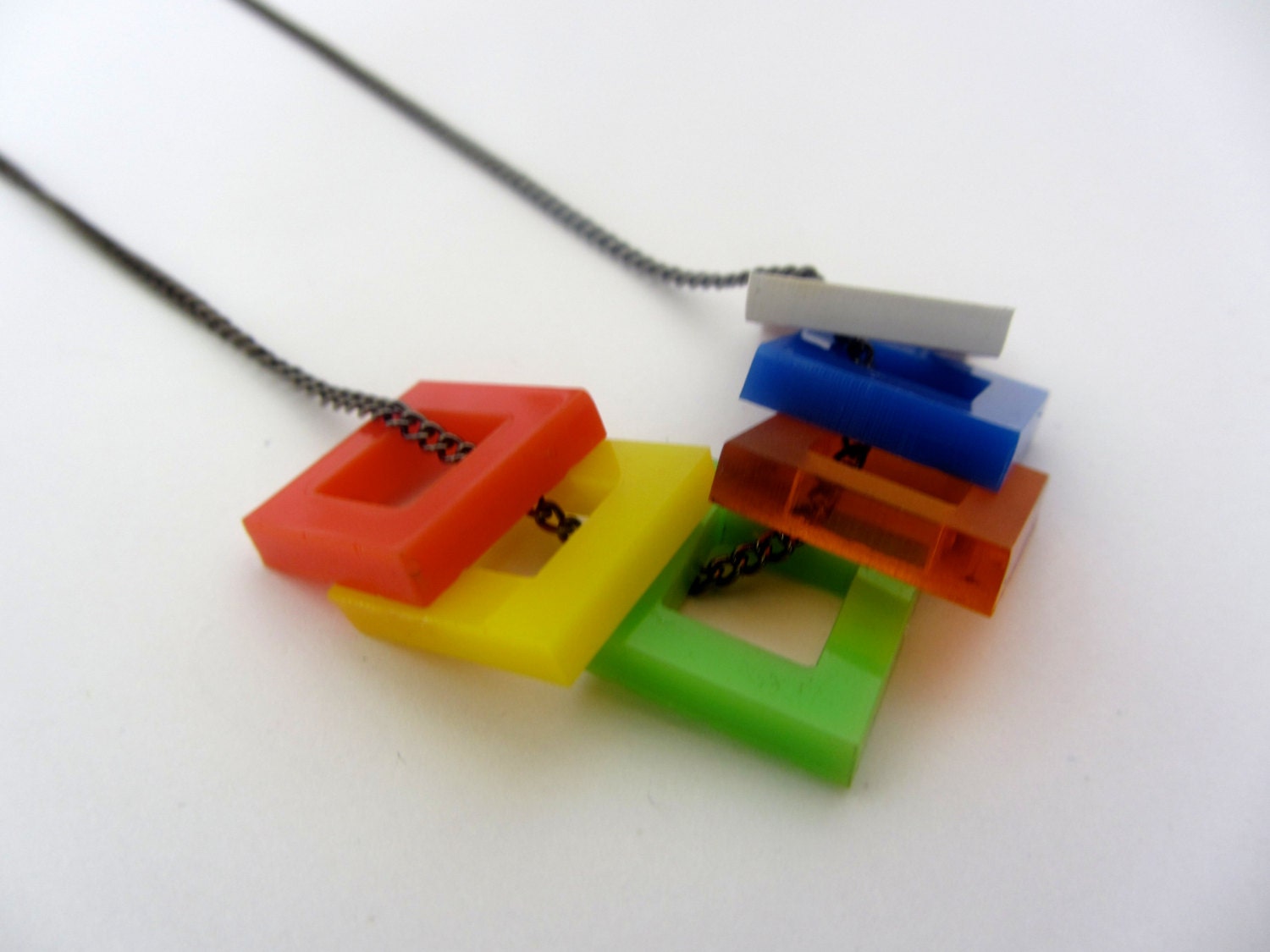 Rubiks Cube Necklace - Etsy