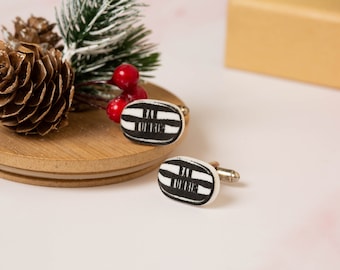 Bah HumBug Cufflinks Christmas Gift