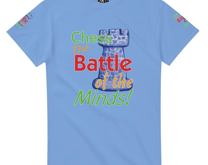 Chess The Battle of the Minds, Unisex Crewneck T-shirt | Castle Tower Graphics