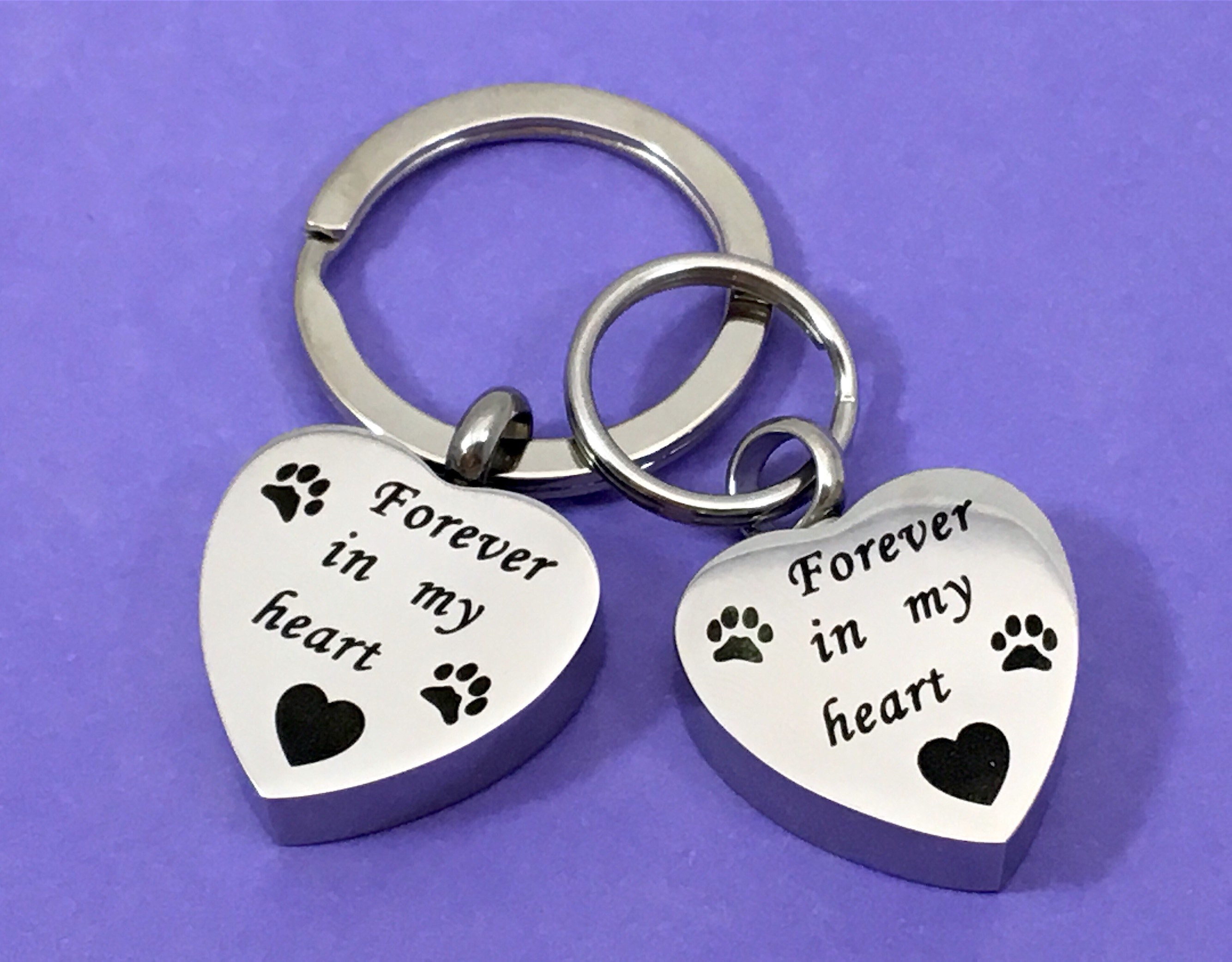 Forever in My Heart Pet Cremation Jewelry for Ashes Urn Necklace Ash ...