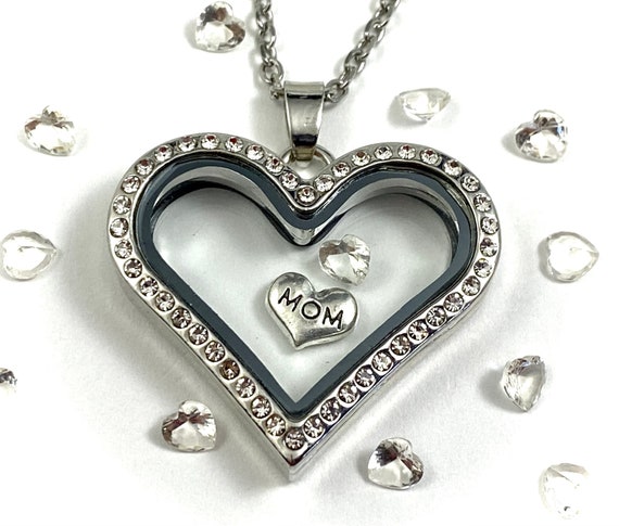 Aazon.co: YOUFENG Birthstones Locket Necklace That Holds Pictures