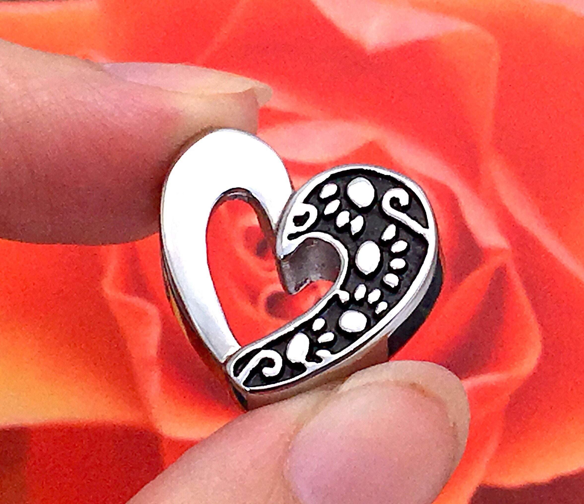 Urn Pawprints on My Heart Cremation PENDANT or NECKLACE Holds Cremains ...
