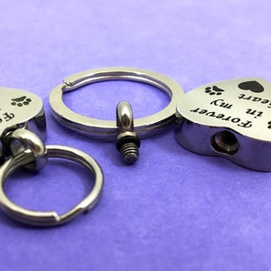 Forever in My Heart Pet Cremation Jewelry for Ashes Urn Necklace Ash ...