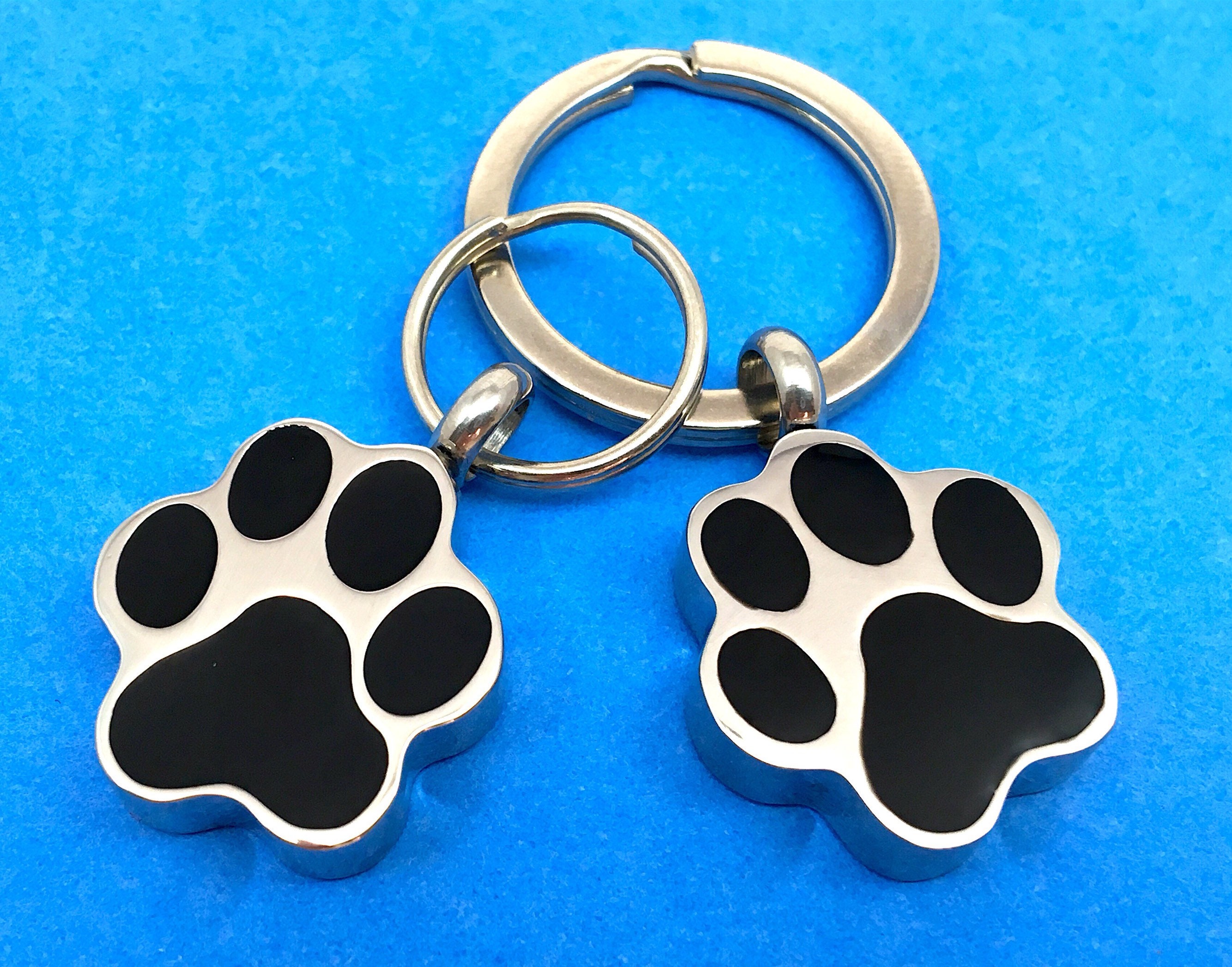 Paw Print Pet Cremation Jewelry for Ashes Urn Necklace Ash Pendant Dog ...