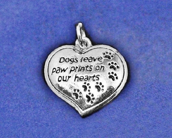 Dogs Leave Paw Prints Necklace Dogs Leave Paw Prints Necklace