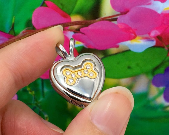 Cremation Ashes Necklace – Memorial Urn Pendant To Hold Ashes Or Keepsakes - View #3
