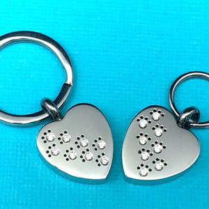 Urn Crystal Paws on My Heart Cremation PENDANT or NECKLACE Holds ...