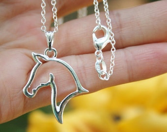 CleverEve Sterling Silver Pendant Horse Head CleverEve Sterling Silver Pendant Horse Head