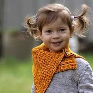 LAURA COWL Knitting Pattern Baby Toddler Child Adult Fall Fashion ...