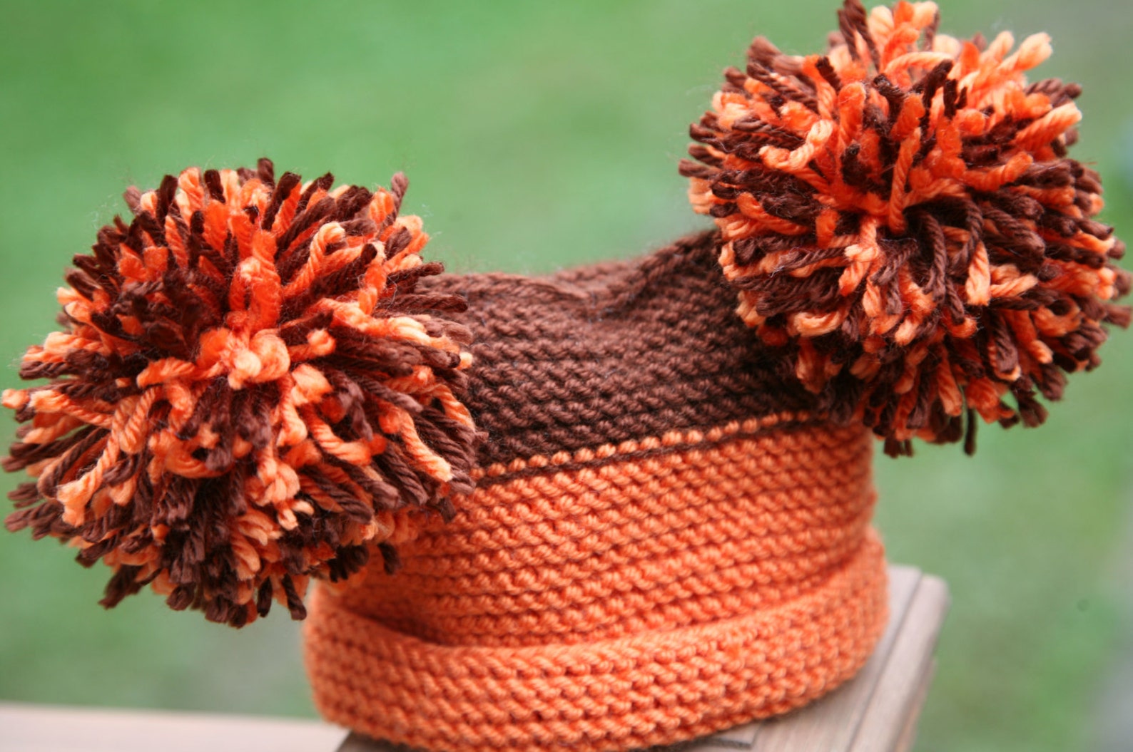 POM POM Knitting Pattern ALL Sizes newborn, Baby, Child, Adult