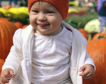 POM POM knitting pattern - ALL sizes  -newborn, baby, child, adult halloween