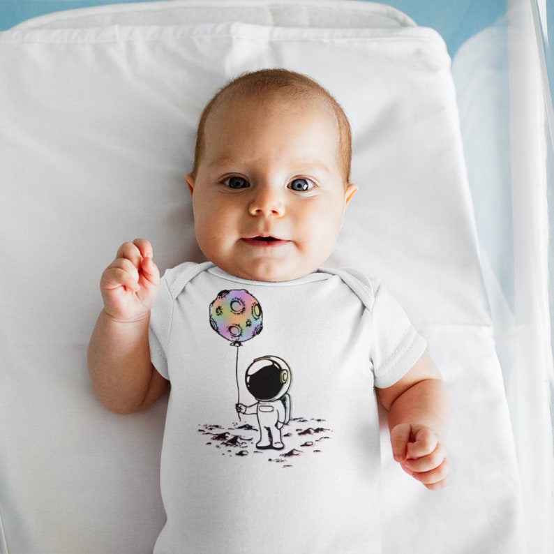 Outer Space Baby Clothes Astronaut Onesies® Space Baby Theme Etsy