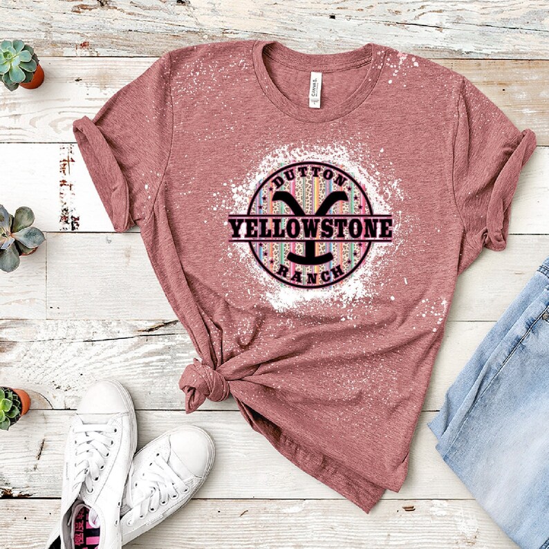 Yellowstone Bleached Shirt Distressed 