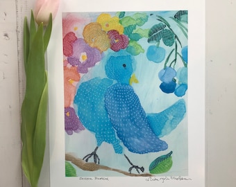 Bird Art, bird Prints, Coordinating color art, Bird print, watercolor painting, nature wall art, watercolor art, painting, Mother's day gift