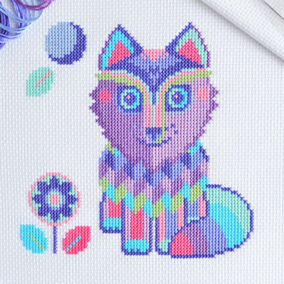 Wolf Cross Stitch Charts