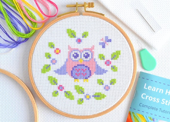 Owl Cross Stitch Chart