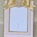 Baby Gift Picture Frame Pink Shower Newborn New Girl Custom Present Gold Nursery Decor Room Decoration Embellished Bow Photo 4x6 5x7 8x10
