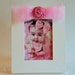 Baby Picture Frame Personalized Gift Shower Newborn New Girl Custom Photo Present Pink Nursery Ideas Room Decor Decoration 4x6 5x7 8x10