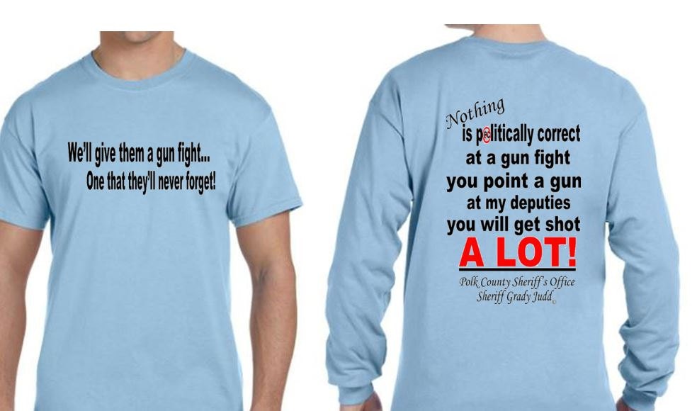 Sheriff Grady Judd Comment shipping Included - Etsy