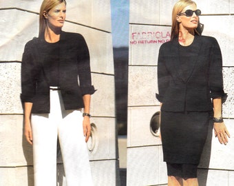 Patrón de costura de moda de diseñador 2622 Talla 12 14 16 Chaqueta Falda Pantalones Anne klei