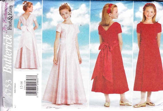 girls size 12 formal dresses