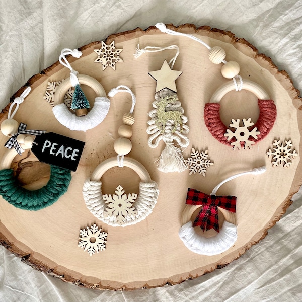 Christmas Ornaments Handmade - Etsy