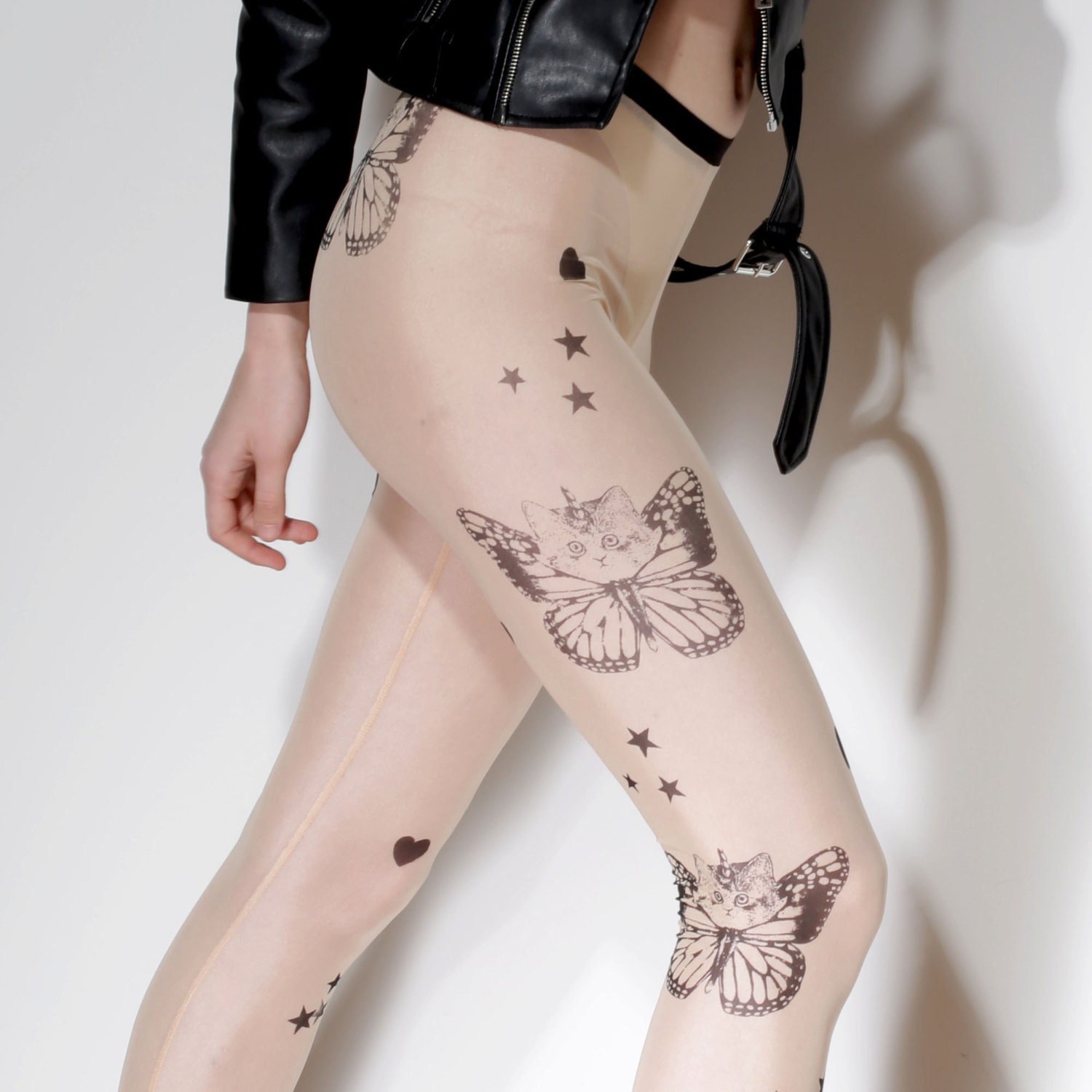 See-Through Shape Tattoo Leggings - Nativ Tattoo