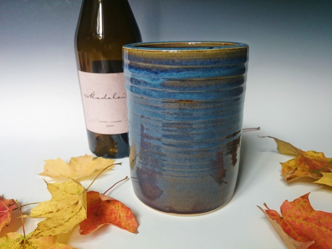 Wine Chiller Ceramic Wine Cooler Handmade Ceramic Pottery Etsy