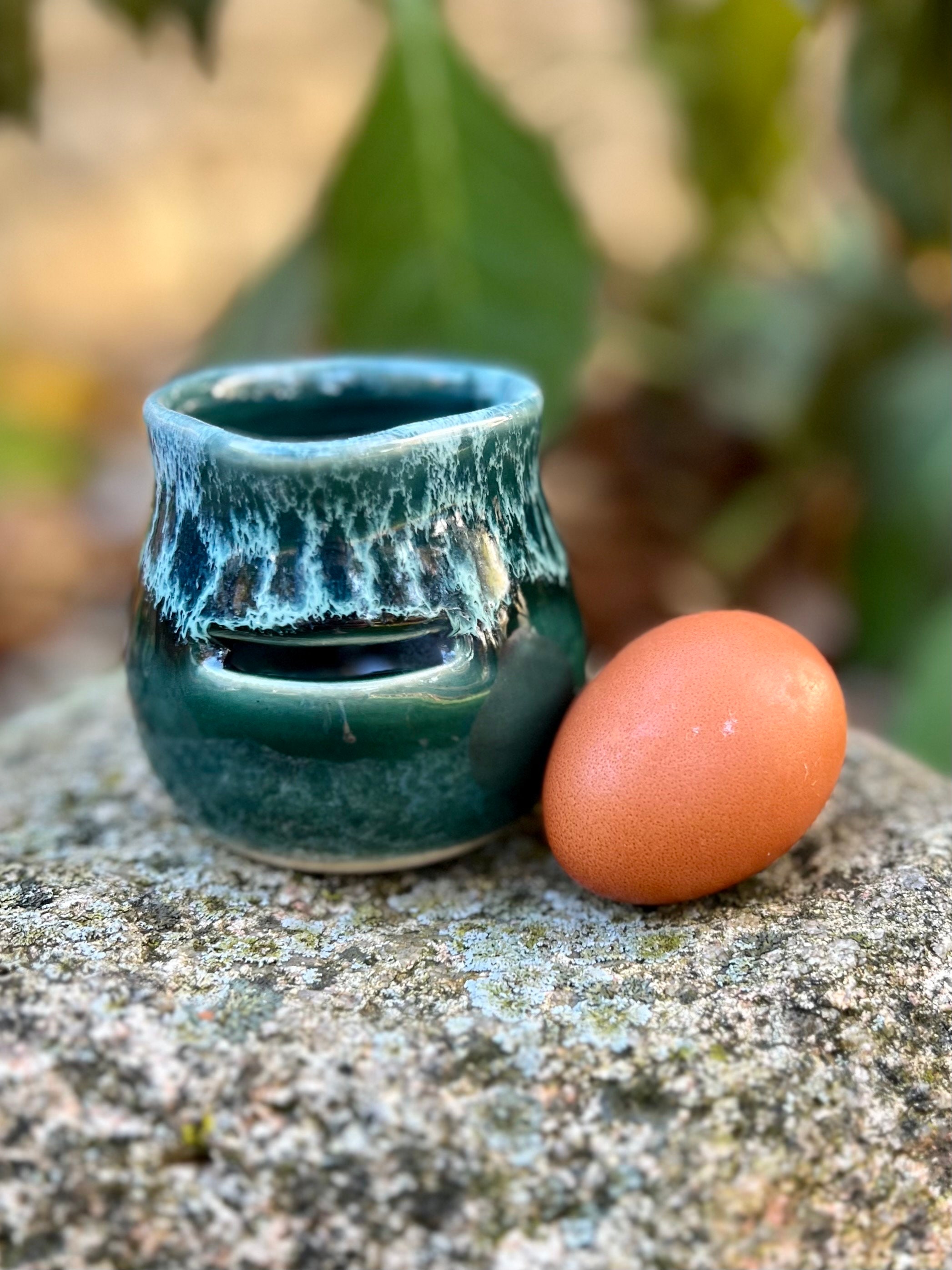 Keramik Eiweiß Separator kreativ Rotz Mann Filter Nase Eiweiß Eigelb Filter  Küchenwerkzeuge Eier Teiler Dekoration Ornament