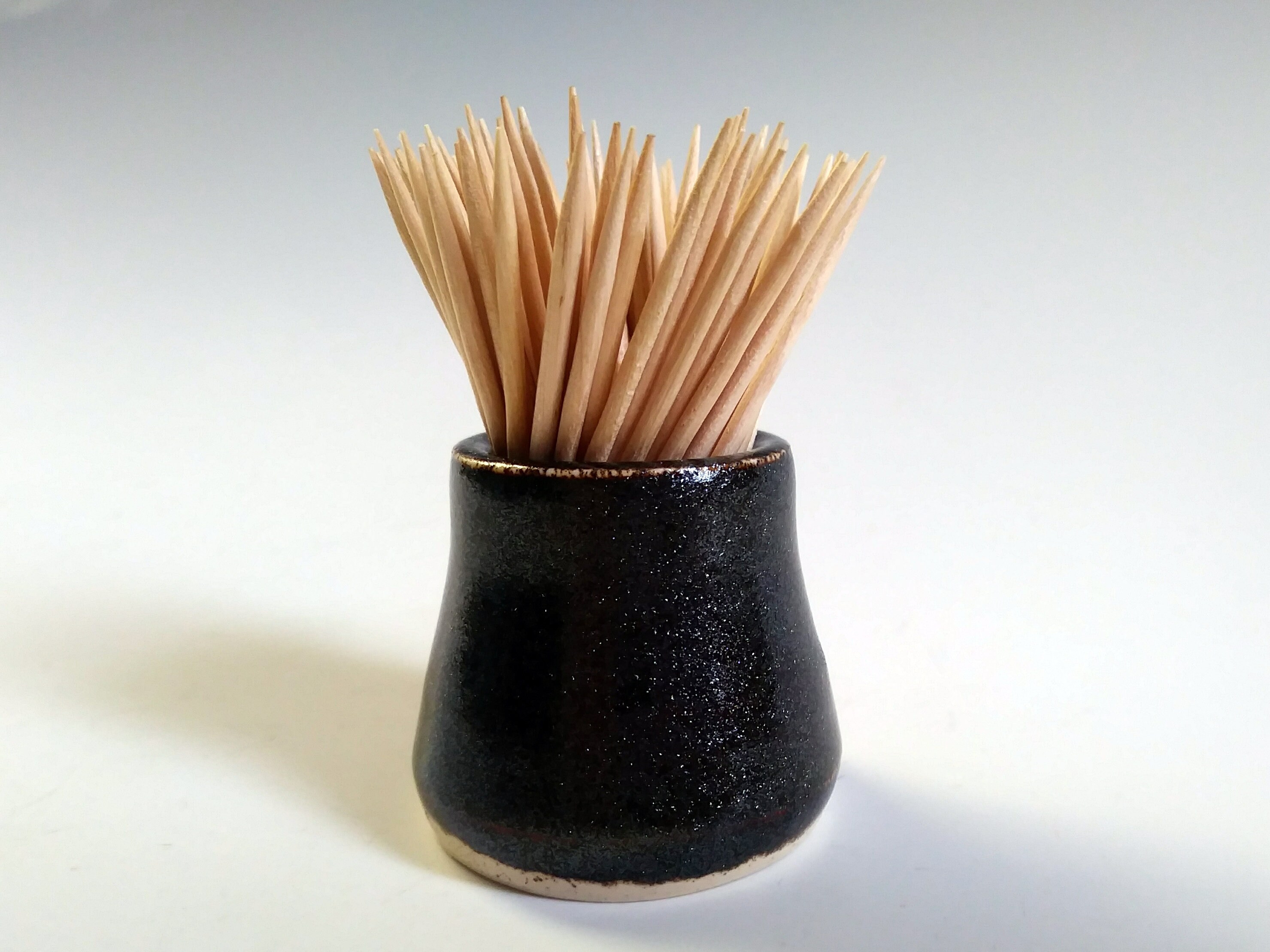 Toothpick Holder Handmade Small Ceramic Vase Miniature Etsy