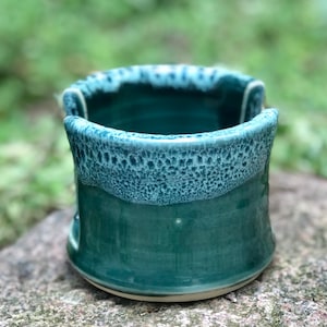 Keramik Schwammhalter, Spülbecken Caddy, grün Küche Dekor, modernes Küchen Dekor, Schwammhalter, KücheSponge Lagerung, einzigartige Geschenke