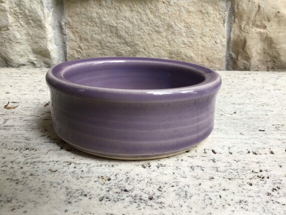 Ceramic Dog Bowl Small Purple Dog Dish Lavender Food Dishes for Dogs or Cats Pottery Pet Dish Pet Food Bowls Chihuahua Dish Etsy Canada