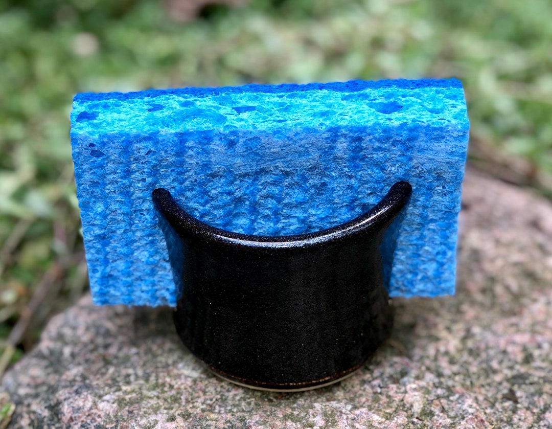 Ceramic Sponge Holder, Sponge Keeper, Sink Caddy Ceramic Pottery