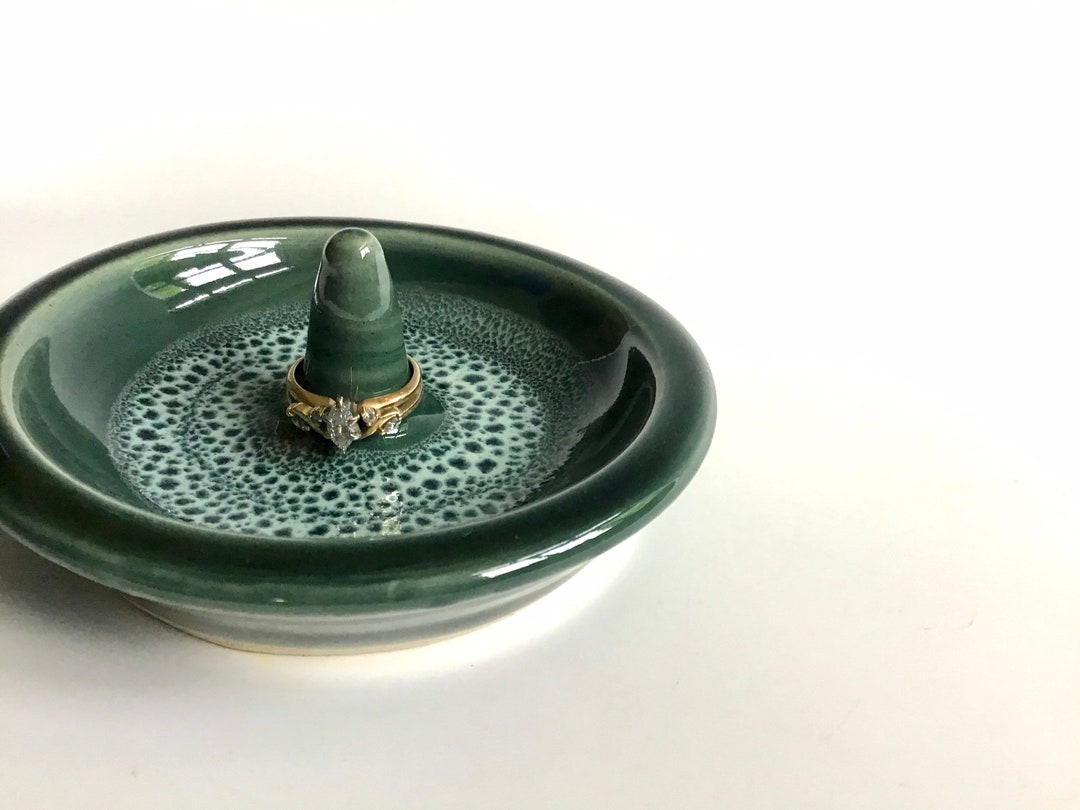 Ceramic Ring Dish, Handmade Jewelry Dish, Pottery Jewelry Holder, Gifts
