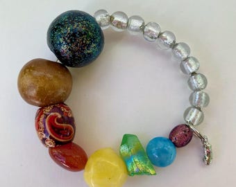 Gay pride bracelet, gay pride, LGBT bracelet, LGBT jewelry, rainbow bracelet, equality bracelet, rainbow jewelry, LGBTQ+, Gay Pride Flag