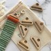 Wood Bracelet Findings - Package of 6