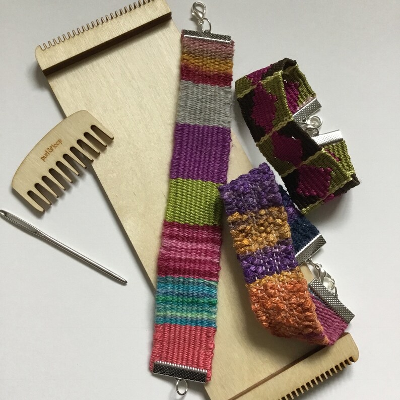 Bracelet Weaving Loom Etsy