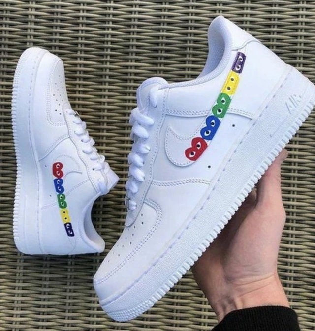 custom cdg air force 1
