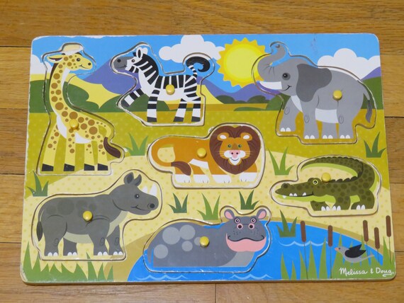 melissa and doug safari animals
