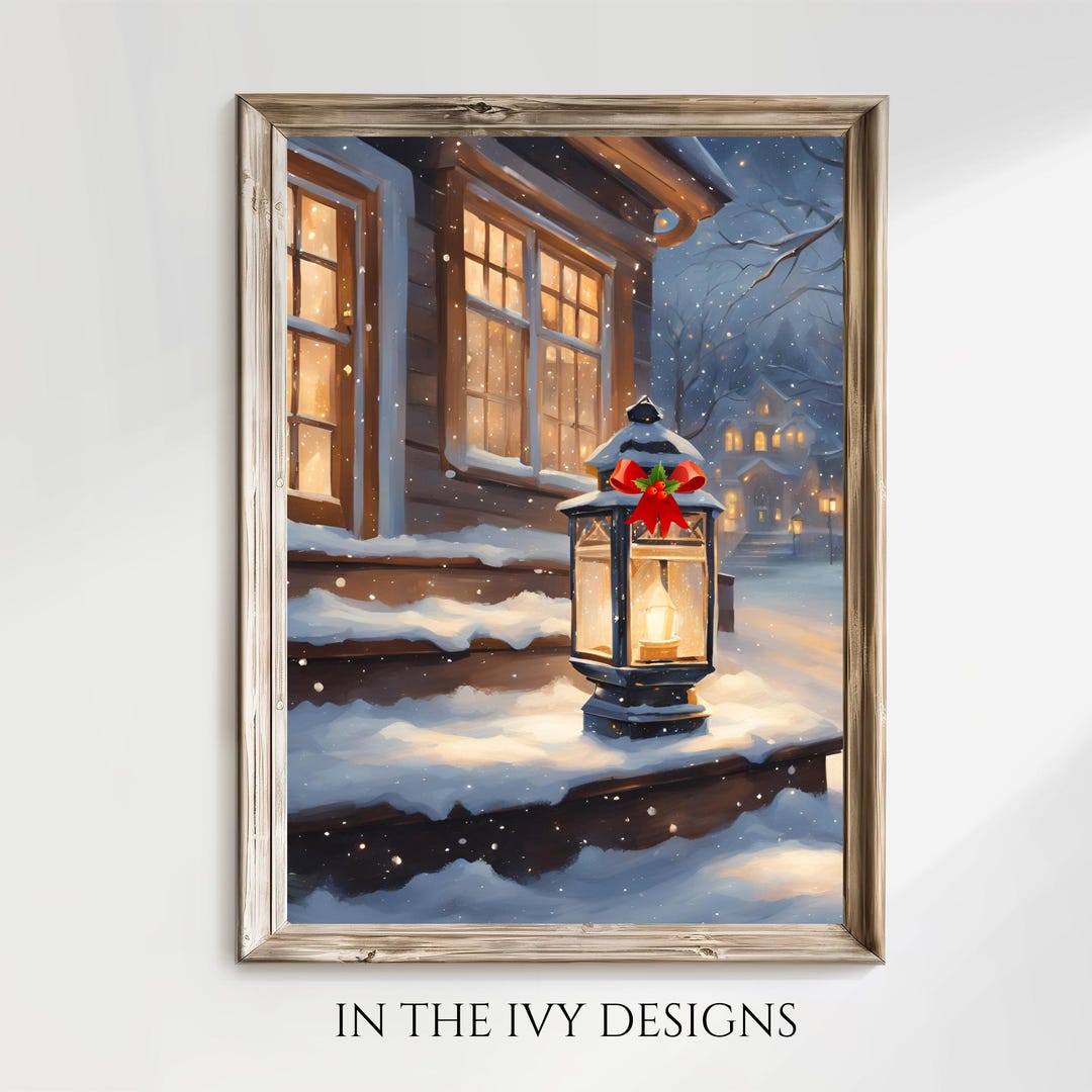 Christmas Print, Christmas Poster, Digital Art, Printable Art ...