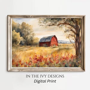 Wall Art, Framed Art, Canvas Art, Farmhouse Art, AI,  Farmhouse Print, Farmhouse Canvas, Farmhouse Decor