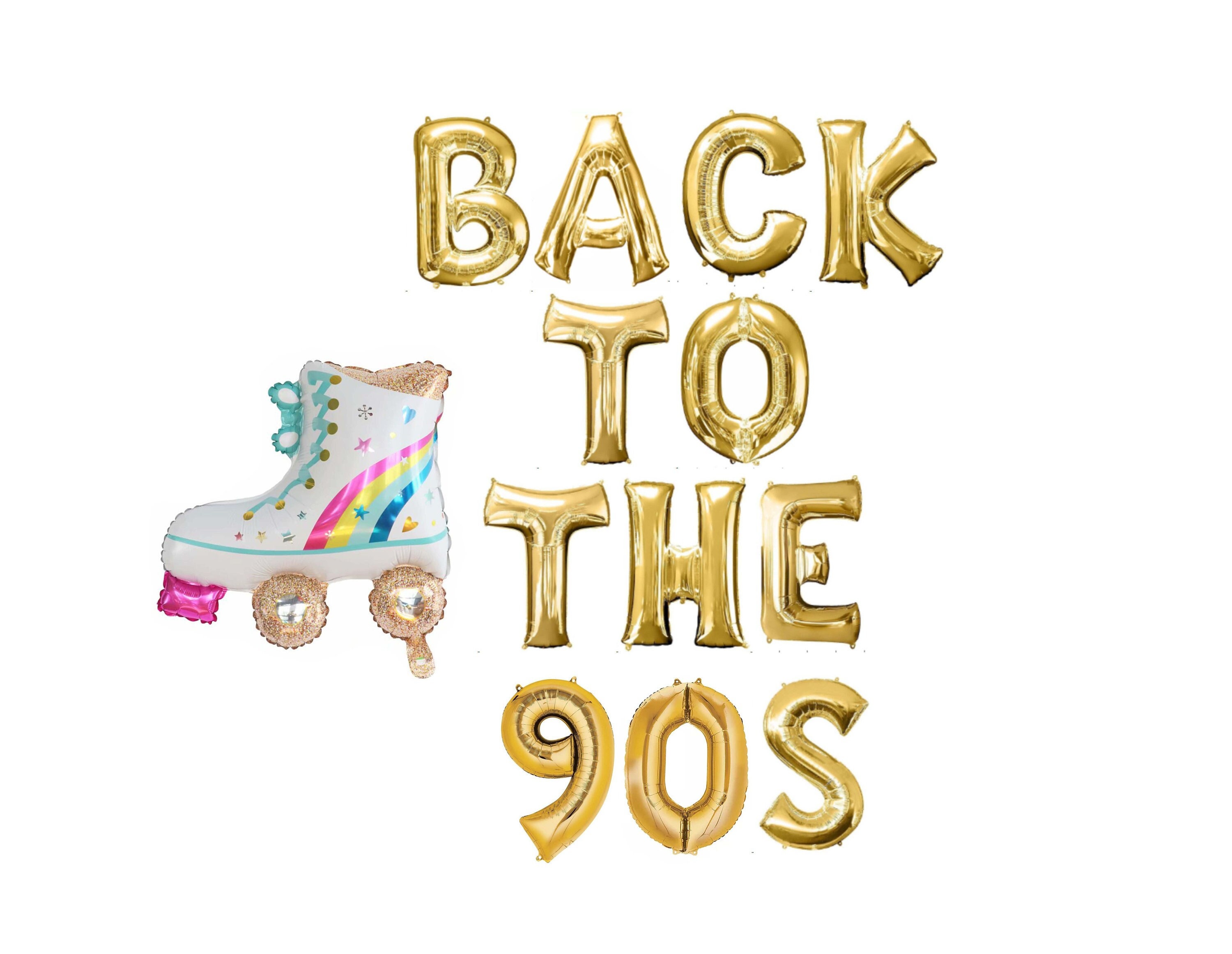 90s Party Decorations 1990s Party Decor Back To The 90s Balloon Banner 90s Theme Party 90s Backdrop 90s Party Backdrop 90s