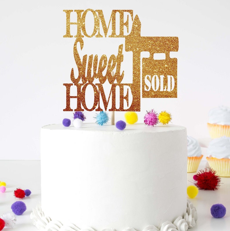 Housewarming Party Decoration Housewarming Cake Topper Realtor Etsy