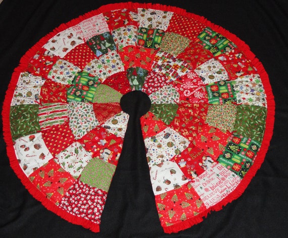 Christmas Tree Skirt Pattern Pdf Etsy