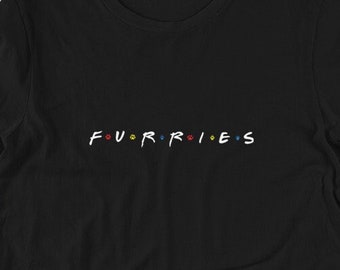 FURRIES Friends Parody unisex shirt