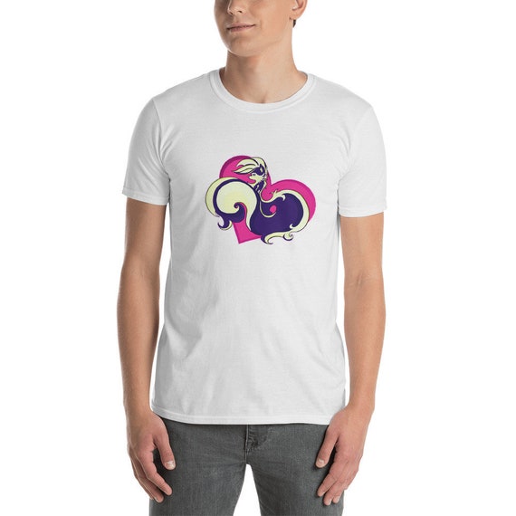 purple skunk shirt