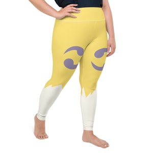 Renamon Cosplay Plus-Size Leggings image 4