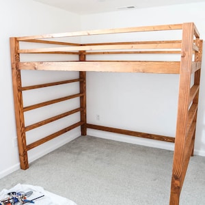 Full Size Loft Bed Etsy