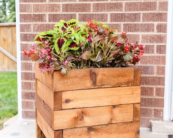 DIY Zedernholz Planter Box Plan | Holzarbeit Projekt (PDF)