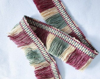 6.25 yard Brunschwig and Fils Brush Trim 1.75" Border Gimp Trim Passementerie Trimming